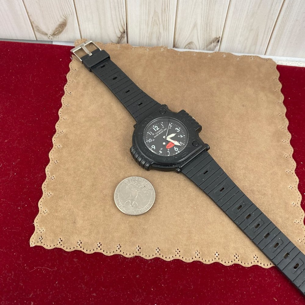 Vintage Rare Original Casio Pathfinder 706 MW-45 DM Watch Black 9 inch Strap - Picture 8 of 8